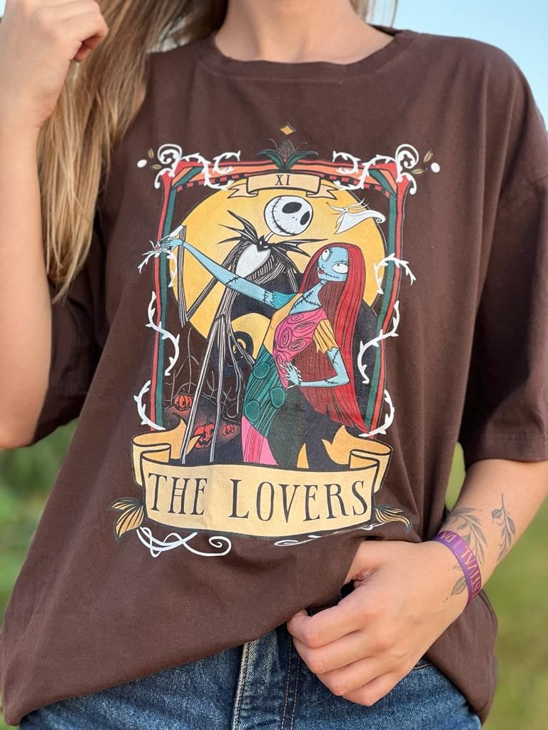 Camiseta The Lovers - Marrom