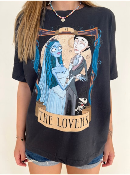 Camiseta The Lovers Moon - Chumbo