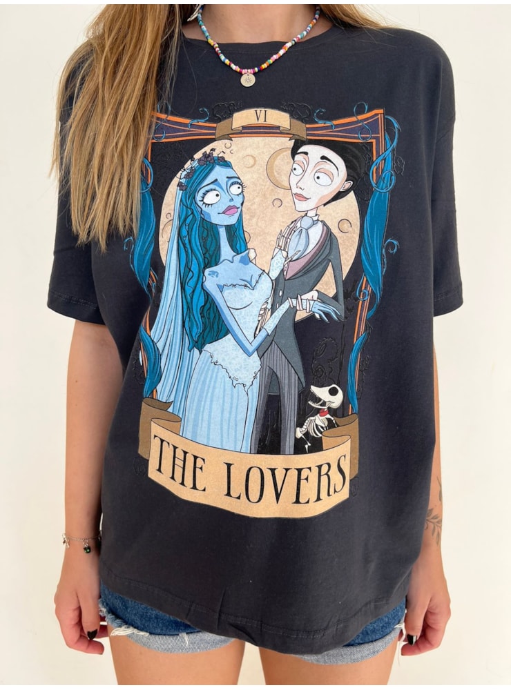 Camiseta The Lovers Moon - Chumbo — imagem 2