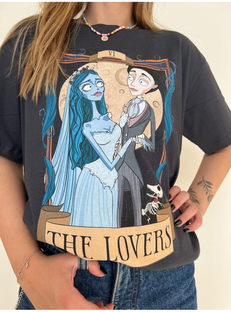 Camiseta The Lovers Moon - Chumbo — imagem 1