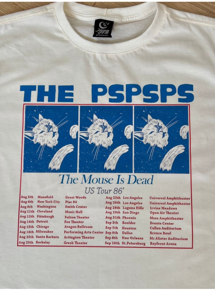 Camiseta The Pspsps - Off-White — imagem 4
