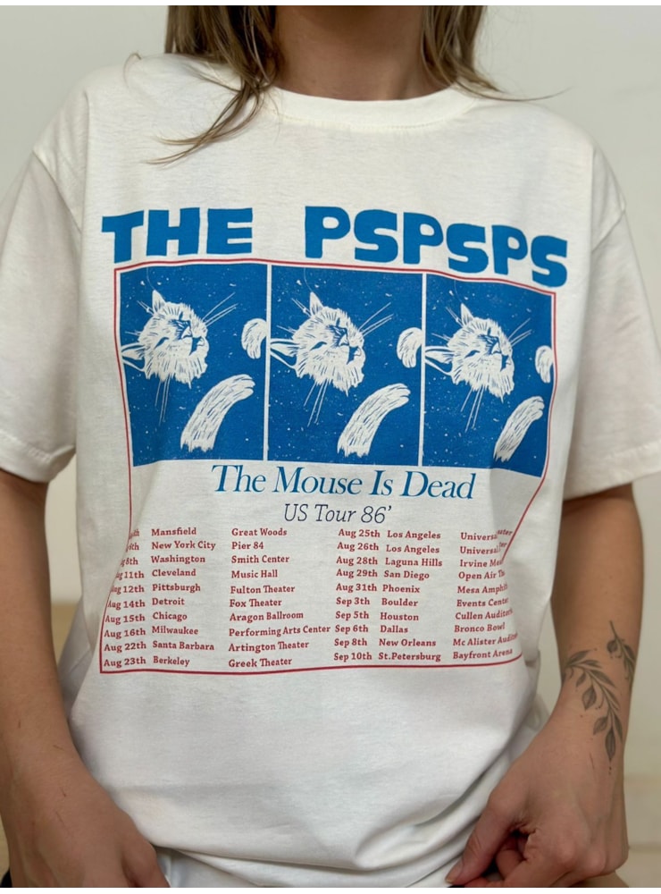 Camiseta The Pspsps - Off-White — imagem 1
