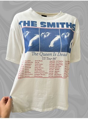 Camiseta The Smiths The Queen Is Dead - Off-White