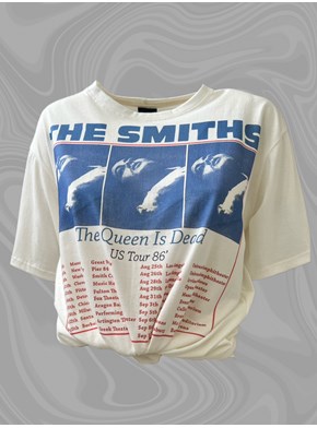 Camiseta The Smiths The Queen Is Dead - Off-White