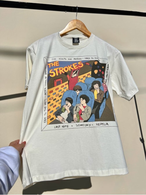 Camiseta The Strokes - Off-White