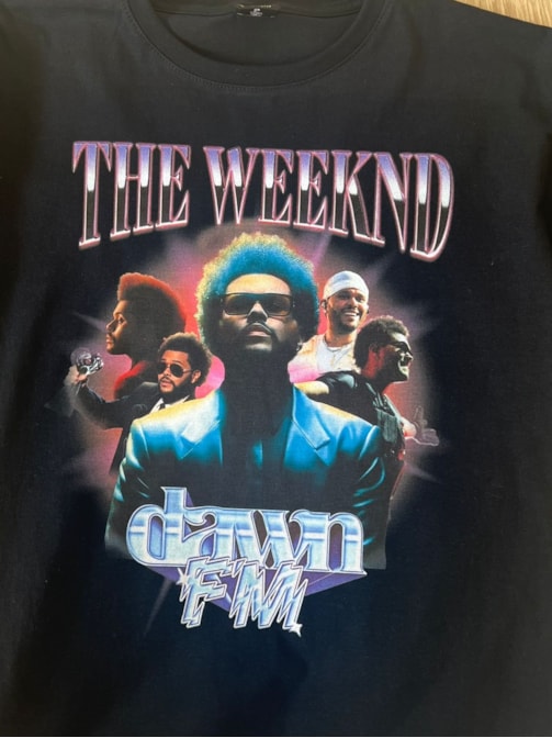 Camiseta The Weeknd - Preta