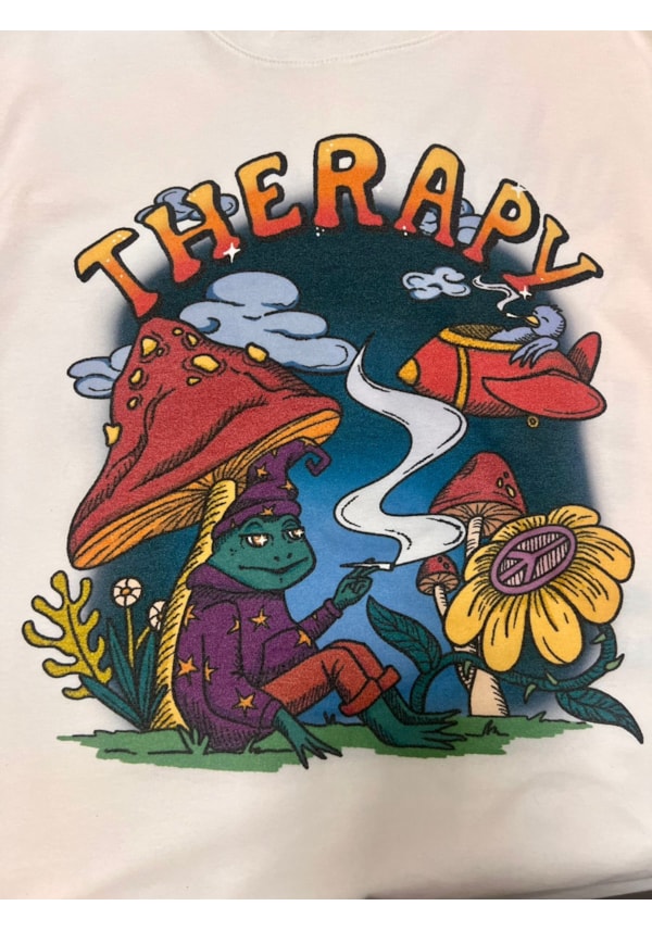 Camiseta Therapy - Off-White