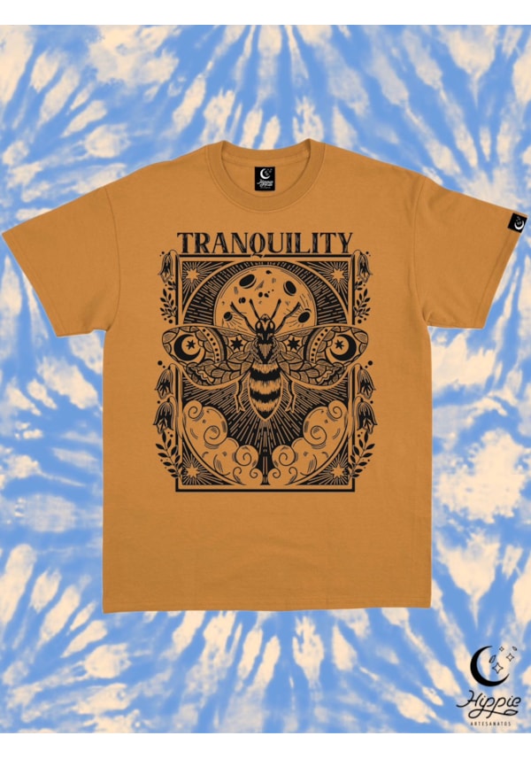 Camiseta Tranquility - Caramelo