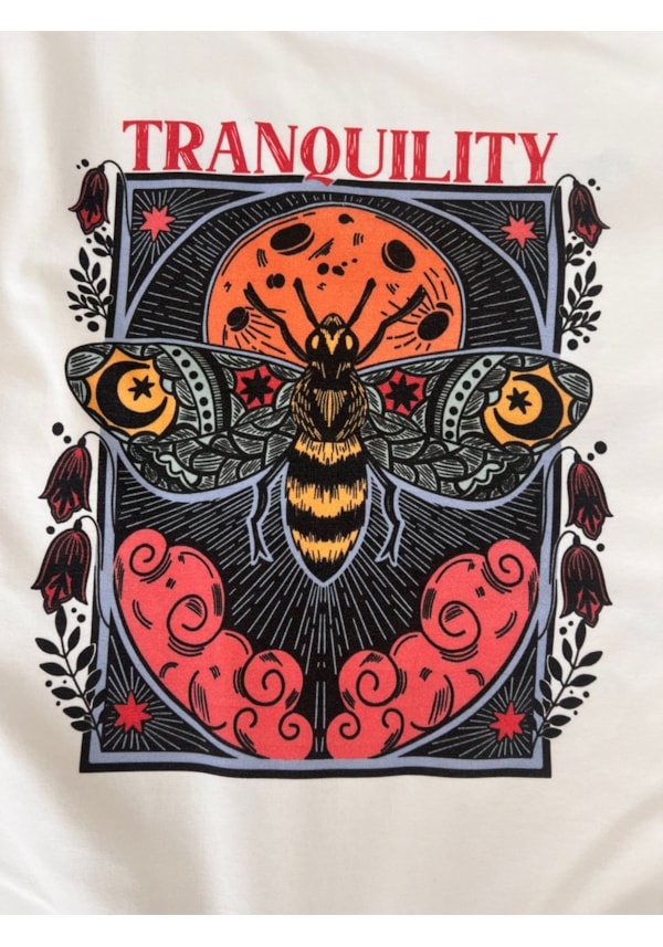 Camiseta Tranquility - Off-White