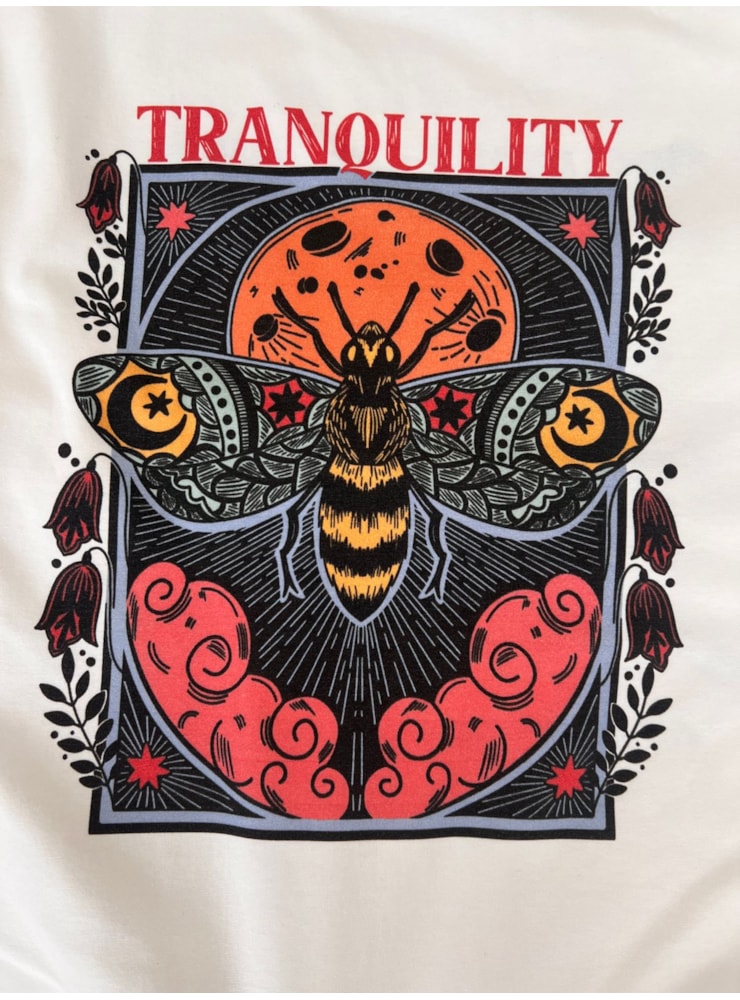Camiseta Tranquility - Off-White — imagem 2