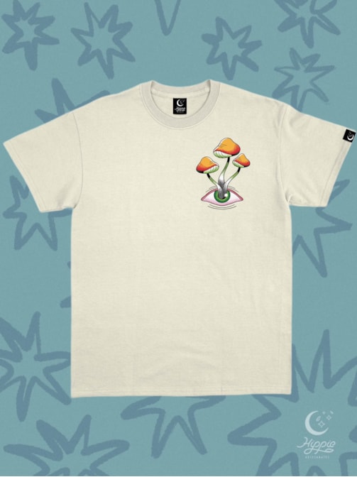 Camiseta Transcende - Off-White - Frente e Verso