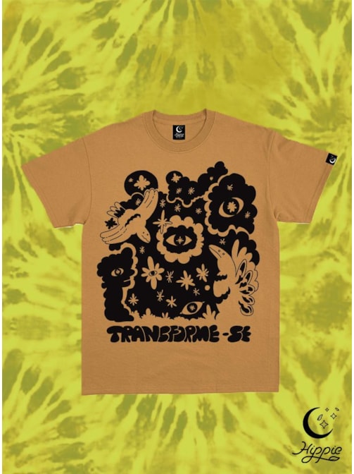 Camiseta Transforme-se - Caramelo