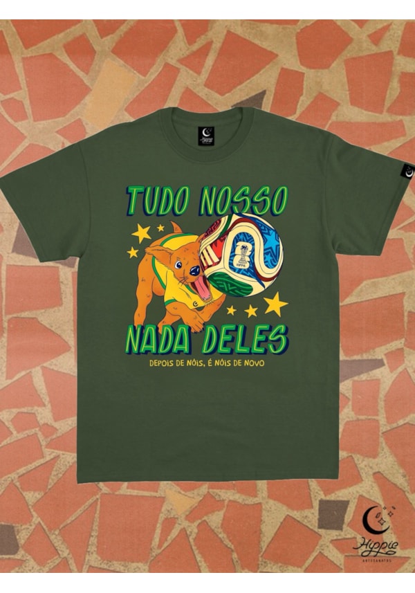 Camiseta Tudo Nosso Copa - Verde