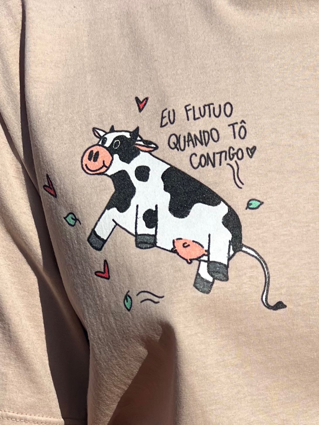 Camiseta vaca outlet