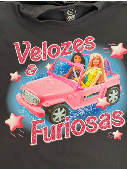 Camiseta Velozes e Furiosas - Chumbo