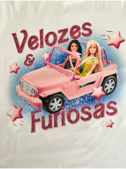 Camiseta Velozes e Furiosas - Off-White