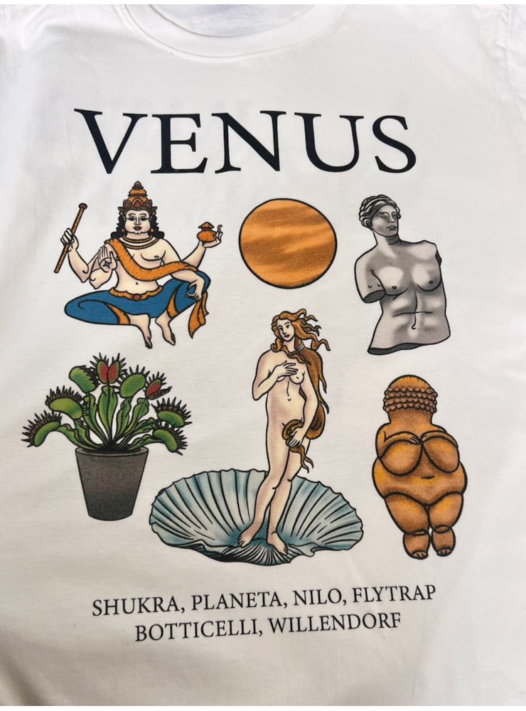 Camiseta Vênus - Off-White — imagem 2