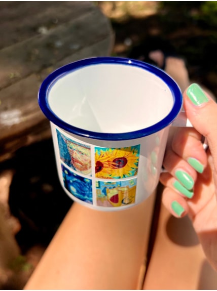 Caneca 250ml Van Gogh - Branca