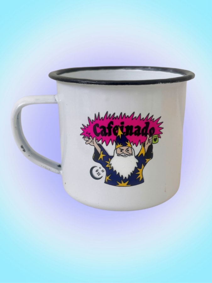 Caneca 350ml Mago Cafeinado - Branca — imagem 2