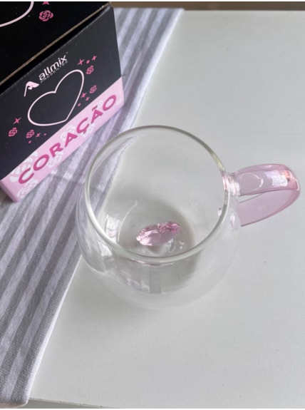 Caneca 3D Coração - 350ml