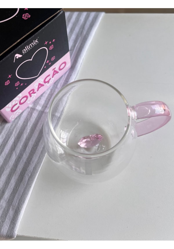 Caneca 3D Coração - 350ml