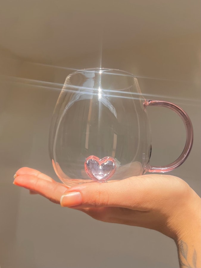 Caneca 3D Coração - 350ml — imagem 1