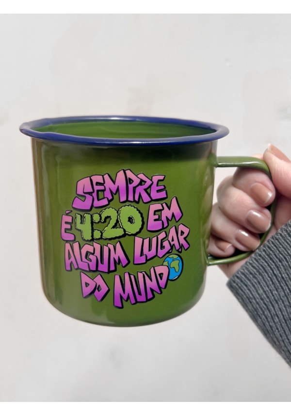 Caneca 450ml 4:20 - Verde