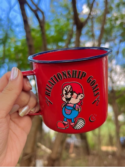 Caneca 450ml Chucky - Vermelha