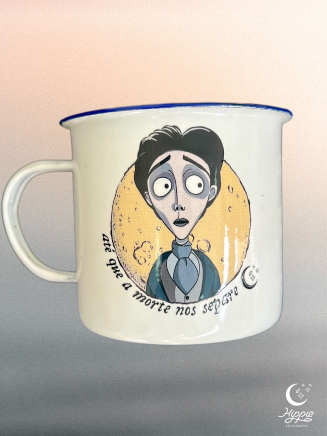 Caneca 450ml Noiva Cadáver Victor - Branca — imagem 1