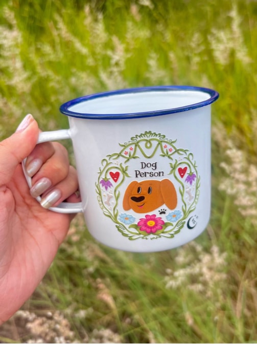 Caneca 450ml Personalidade de Cachorro - Branca