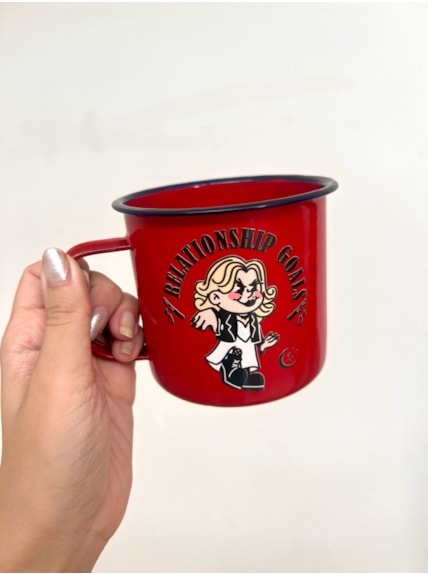 Caneca 450ml Tiffany - Vermelha