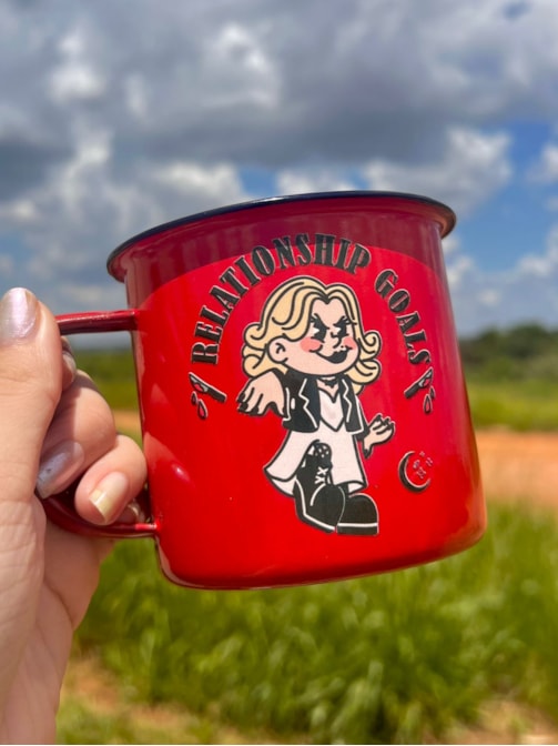 Caneca 450ml Tiffany - Vermelha