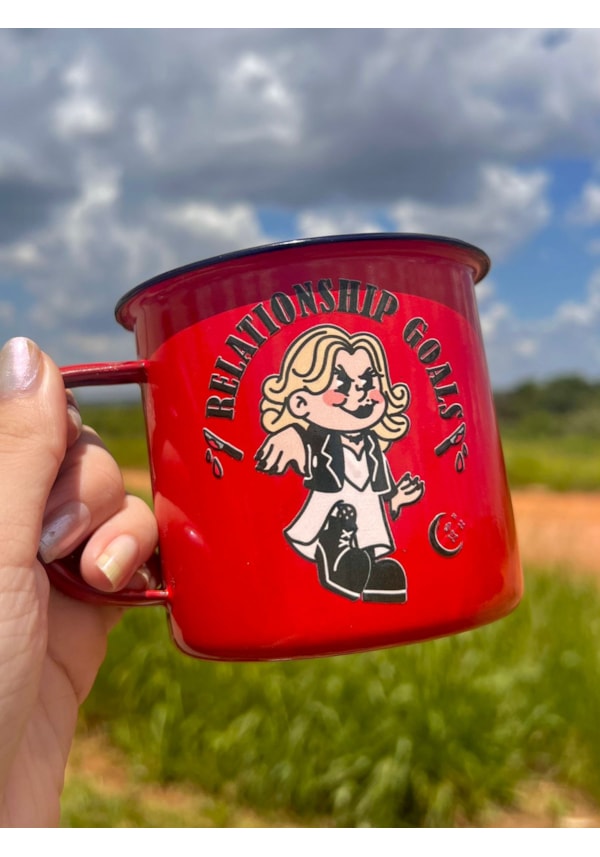 Caneca 450ml Tiffany - Vermelha