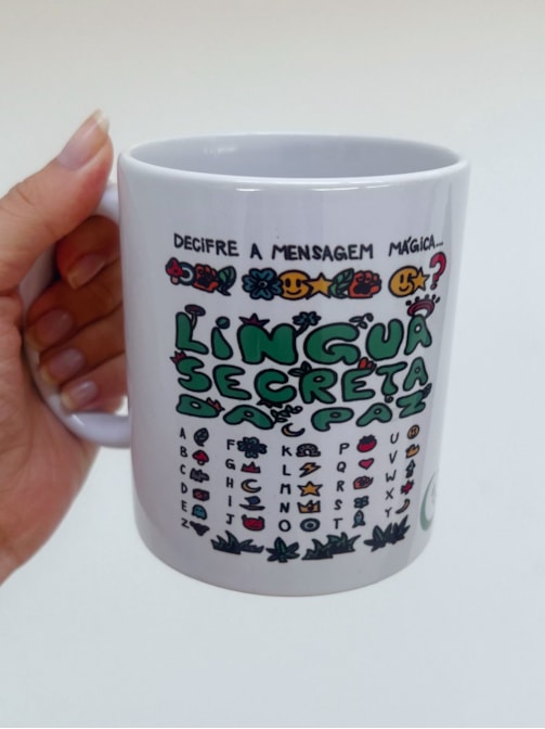Caneca Alfabeto Good Vibes