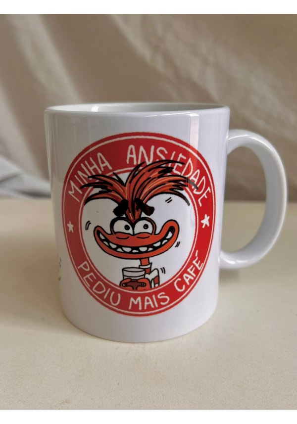 Caneca Ansiedade Divertidamente