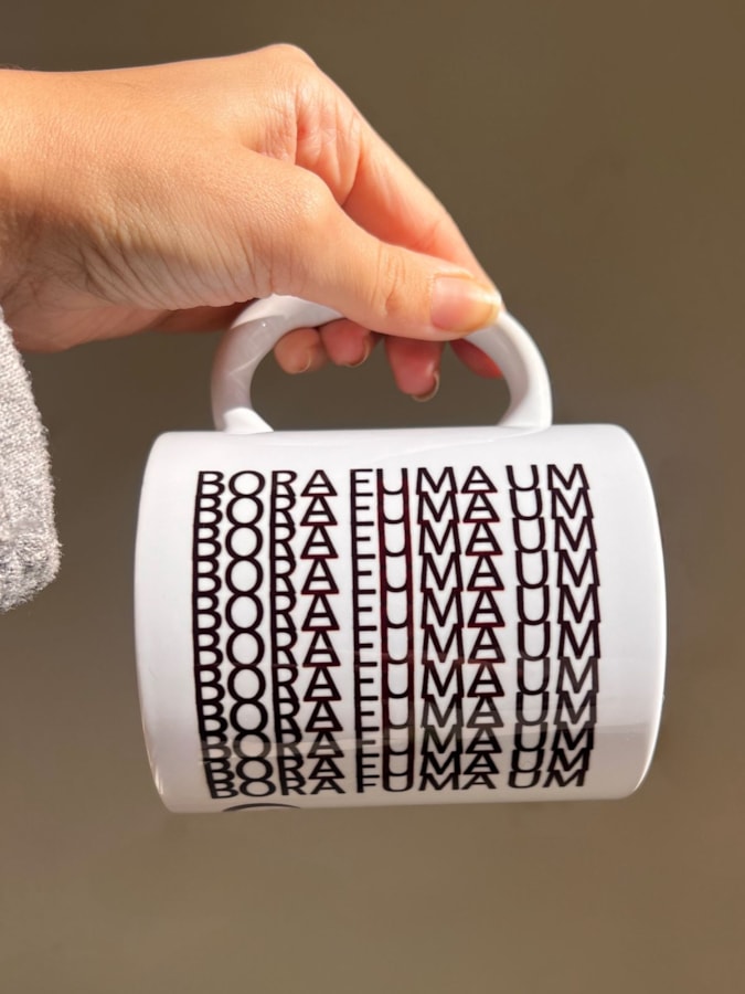 Caneca Bora fumar um - Secreto — imagem 1