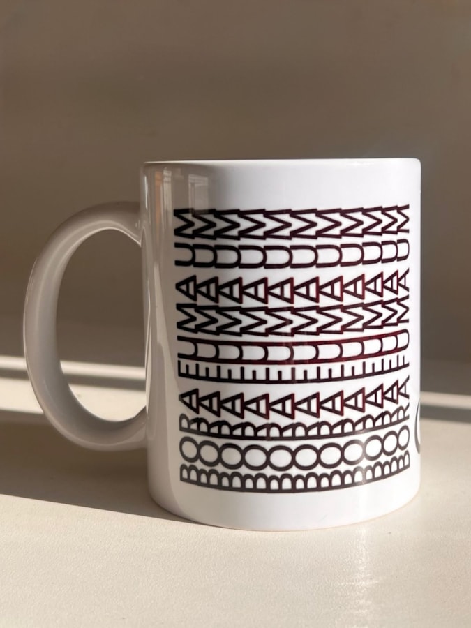 Caneca Bora fumar um - Secreto — imagem 3
