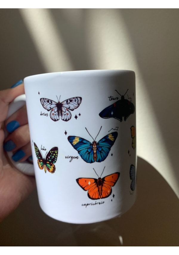 Caneca Borboletas Astrais