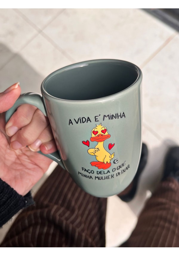 Caneca Broto - A Vida é Minha