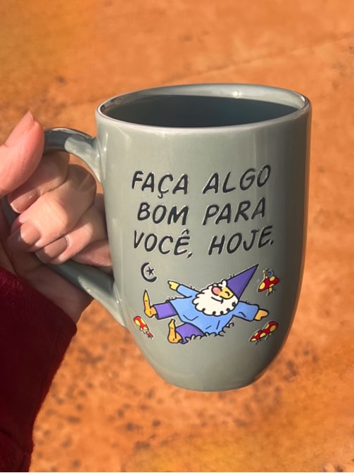 Caneca Broto - Duende Faça Algo Por Você