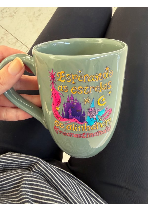 Caneca Broto - Esperando as Estrelas