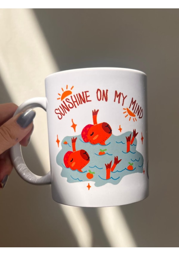 Caneca Capivaras Verão