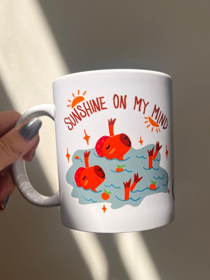 Caneca Capivaras Verão — imagem 1