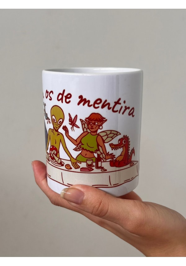 Caneca Ceia com os de Mentira