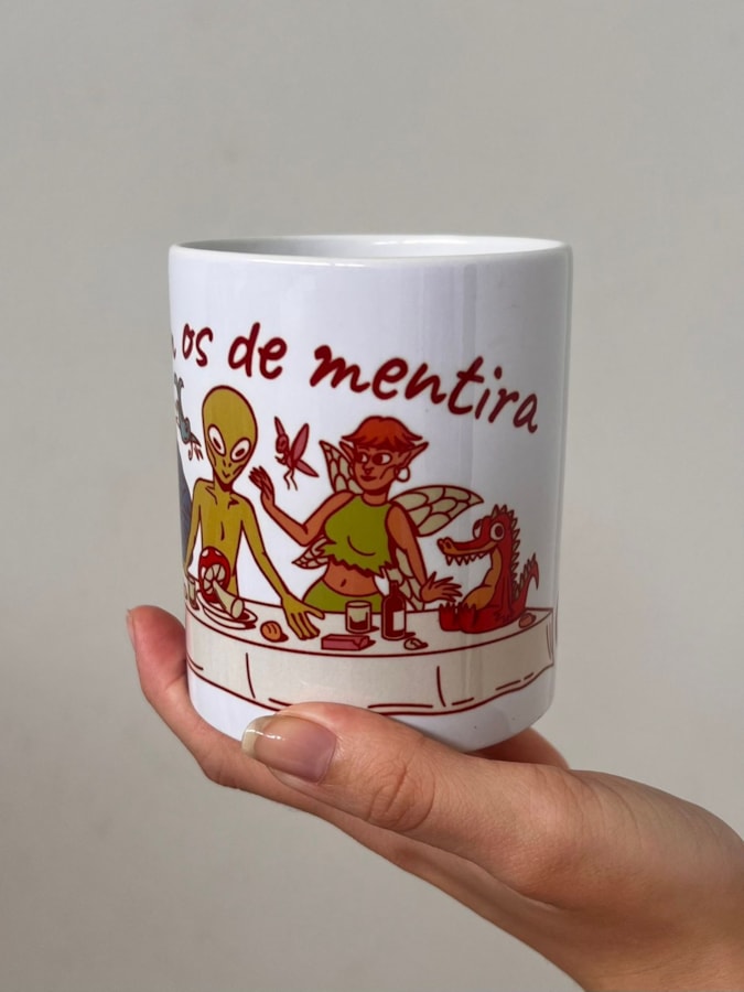 Caneca Ceia com os de Mentira — imagem 1