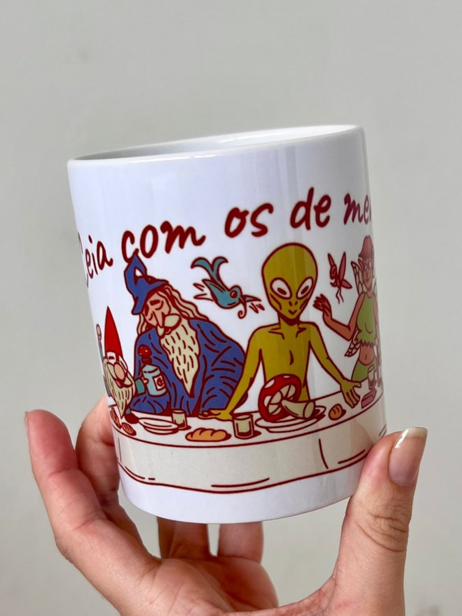 Caneca Ceia com os de Mentira — imagem 3