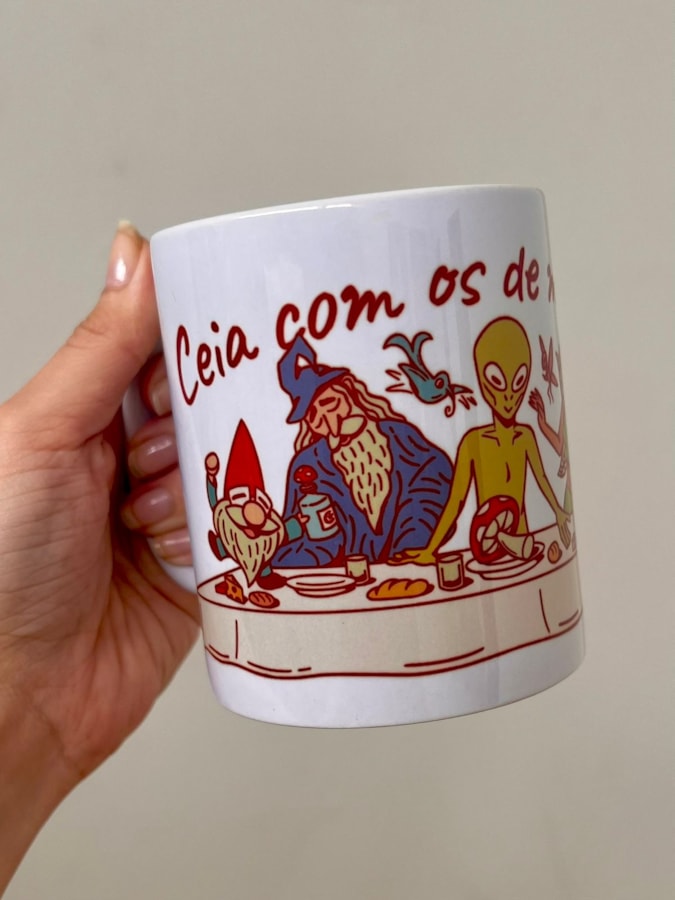 Caneca Ceia com os de Mentira — imagem 4