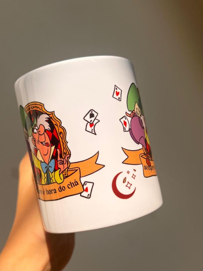 Caneca Chapeleiro Maluco - Alice — imagem 2