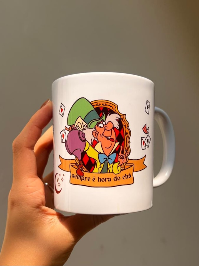 Caneca Chapeleiro Maluco - Alice — imagem 3