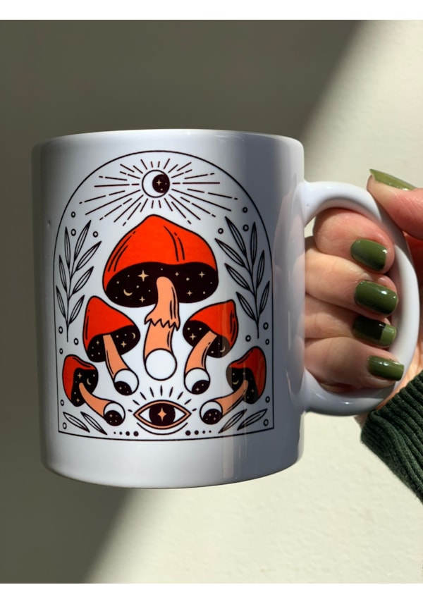 Caneca Cogumelos